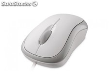 Maus Microsoft L2 Basic Optical Mouse Mac/Win USB White P58-00058