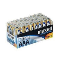 Maxell AAA/LR03/MN2400 Pilas Alcalinas (32 unidades)
