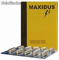 Maxidus el mejor remedio para la ereccion. Producto 100% Natural