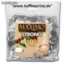 Maximo Kaffeepads Strong