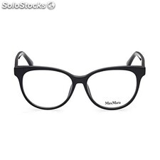 MaxMara 0 Gafas, Shiny Black, 54 para Mujer