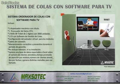 Maxsotec e.i.r.l-Sistema con Software para tv y Recepción - Foto 2