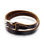 Mayor sujetador con marrón original pulsera de cuero joyas pulsera - 1