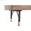 MebleTV DKD Home Decor Ceimnobrązowy Metal Drewno mango (130 x 45 x 60 cm) - 5