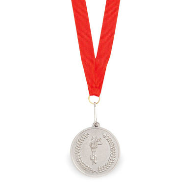 Medalla de metal con cinta de poliester - Foto 2