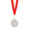 Medalla de metal con cinta de poliester - Foto 2