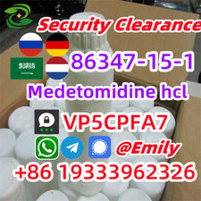 Medetomidine hydrochloride cas 86347-15-1 powder crystal Factory Price 99% Purit