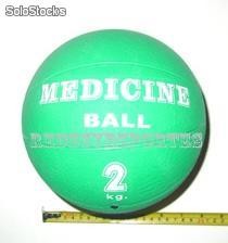 Medicine ball 2 kg medio pique importada