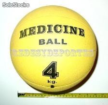 Medicine ball 4 kg medio pique importada