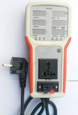 Medidor analizador de potencia portátil con iluminación medidor portátil