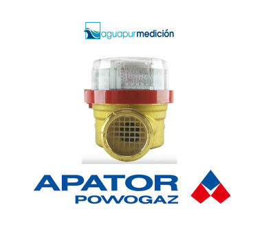Medidor caudal agua caliente. 90ºC. 3/4&amp;quot; con coplas POWOGAZ, modelo JS90. - Foto 5