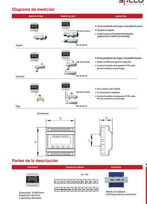 Medidor caudal ultrasonidos sacco DN15~DN100 i/ transductor PT100 - Foto 3