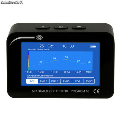 Medidor de calidad del aire PCE-RCM 16 - Foto 3