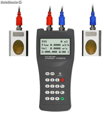 Medidor de caudal por ultrasonidos PCE-TDS 100HS