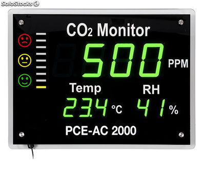 Medidor de CO2 pce-ac 2000