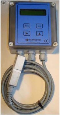 Medidor de Flujo Ultrasonico Tipo Doppler, Para Instalaciones fijas