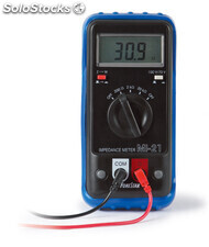 Medidor de impedancia para altavoces o líneas de altavoces de baja impedancia y