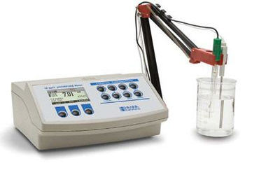 Medidor de pH / mV de mesa de trabajo profesional con resolución de pH de 0.001