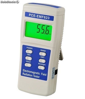 Medidor de radiación PCE-EMF 823