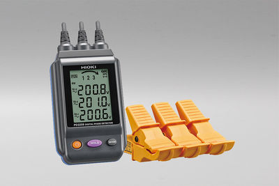 Medidor de Rotación de Fase y Voltímetro Sin Contacto Metálico, Hioki. MOD HK-PD