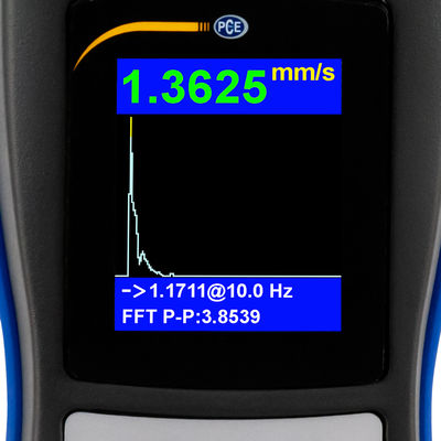 Medidor de Vibraciones con Análisis FFT en tiempo real Tacometro y Temperatura - Foto 3