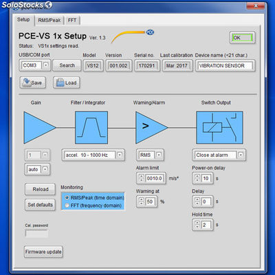 Medidor de vibraciones PCE-VS11 - Foto 4