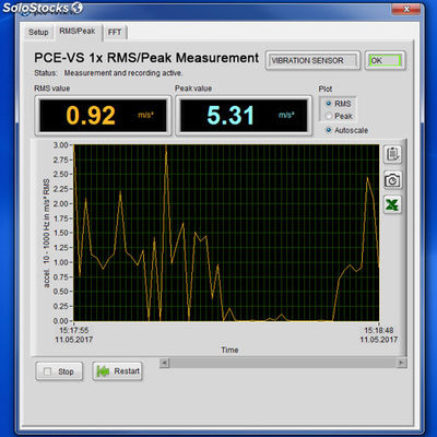 Medidor de vibraciones PCE-VS12 - Foto 2