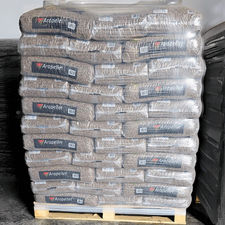 Medio Palet de Pellet de Madera para Calderas y Estufas de Pellets