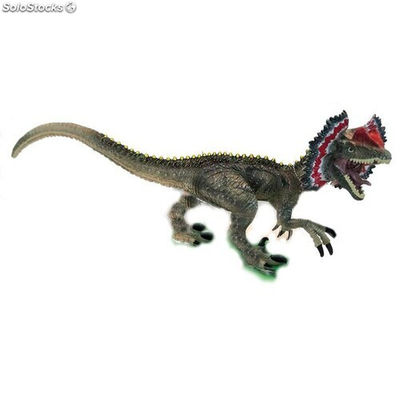 Mega Figura Dinosaurio Dilofosaurio Con Sonido - Foto 2