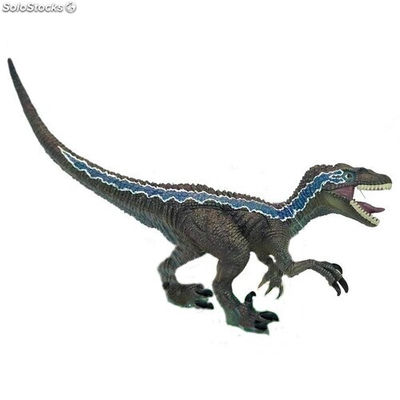 Mega Figura Dinosaurio Velociraptor Con Sonido - Foto 2