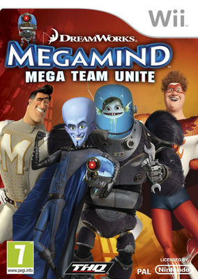 Megamind mega team unite dreamworks (Wii)