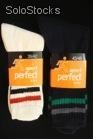 Meias felpudas/ terry socks (3 pares/emb.) venda por grosso