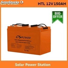 Mejor 12V150ah Deep ciclo de la batería solar de China fabricante