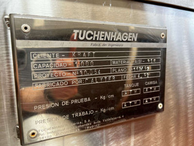 Mélangeur à ruban tuchenhagen en acier inoxydable 1500 litres d&amp;#39;OCCASION1 - Photo 5