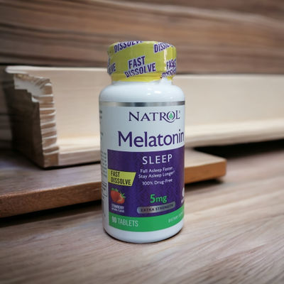 Mélatonine 5mg (l&#39;hormone du sommeil) 90 Tablets