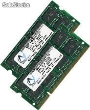 Mémoire nuimpact kit 3 go sodimm ddr2 667 mac intel et pc - garantie à vie