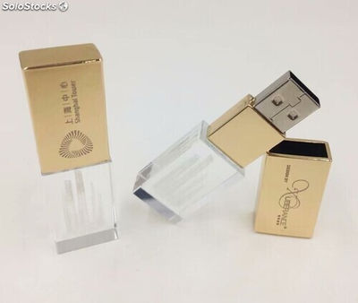 Mémoire USB en cristal de luxe comme cadeau de mariage
