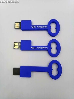 Mémoire USB en PVC en forme de clé comme cadeau d&amp;#39;entreprise - Photo 2