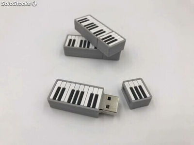 Mémoire USB en pvc en forme de piano comme cadeau promotionnel - Photo 3