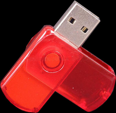 Mémoire USB pivotante