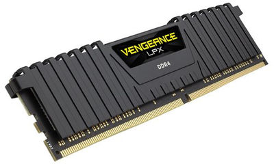 Memoria corsair DDR4 16GB 2X8GB pc 2666 vengeance lpx black