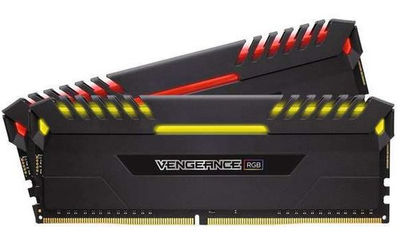 Memoria corsair DDR4 16GB 2X8GB pc 3200 vengeance black rgb