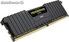 Memoria corsair DDR4 8GB pc 2400 vengeance lpx black heat spreade