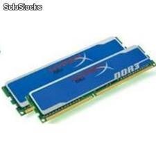 MEMORIA DDR3 2(2X1)GB PC3-12800 1600MHZ KINGSTON HYPERX BLU KHX1600C9AD3B1K2/2GB