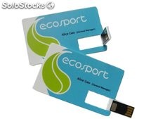 Memoria de USB forma tarjeta 8G