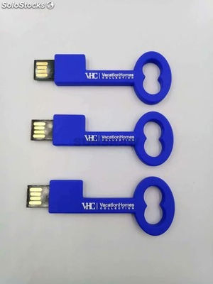 Memoria flash USB de PVC en forma de llave hecha a mano para Desigual España - Foto 2