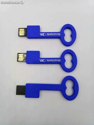 Memoria flash USB de PVC en forma de llave hecha a mano para Desigual España - Foto 3