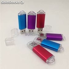 Memoria flash USB pendrive aluminio colorido regalos promocionales