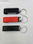 Memoria flash USB pendrive cuero PU negro y rojo como regalos promocionales - Foto 3