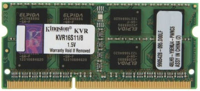Memoria ram sodimm 8GB DDR3 1600MHz PC3-12800